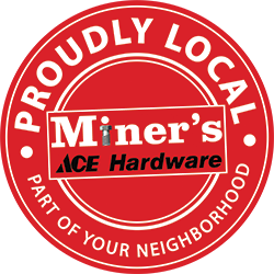 Miner's Ace Hardware Logo